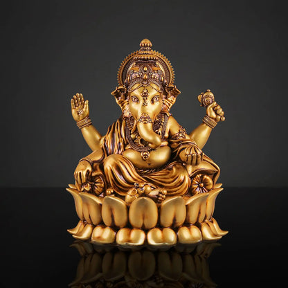 Ganpati Bappa (Lotus)