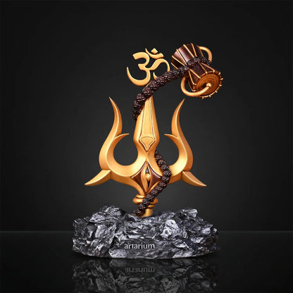 Lord Shiva Trishul With Damru