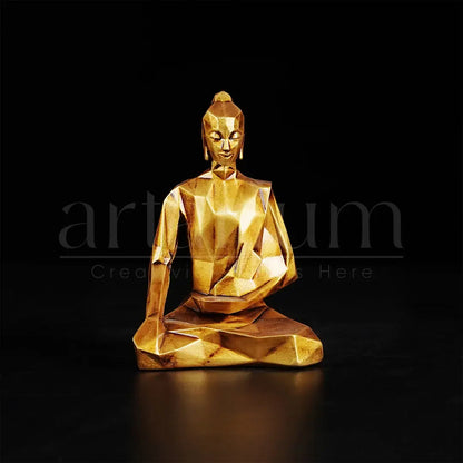 Origami Lord Buddha Car Dashboard theartarium