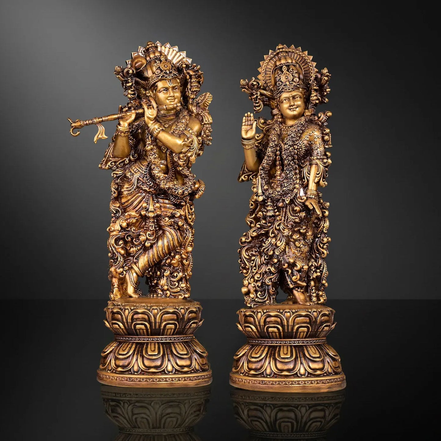 Radha Krishna Idol with Gift Box