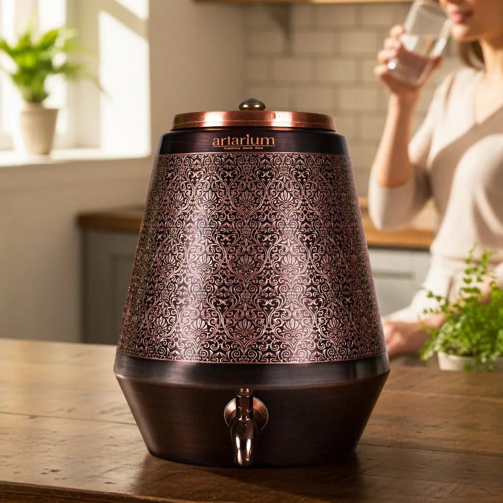 Copper Antique Water Dispenser (8 litres)