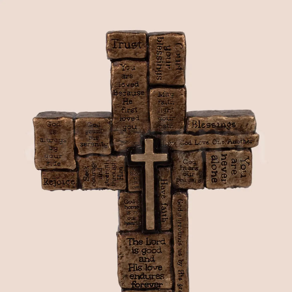 Jesus Cross Sign Figurine