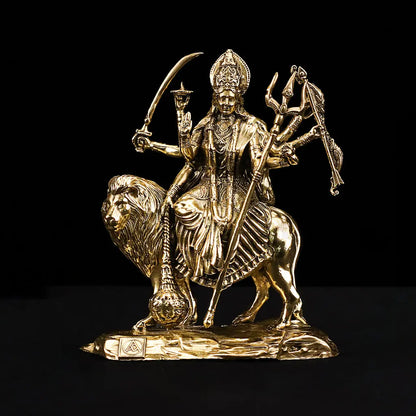 Brass Durga Idol