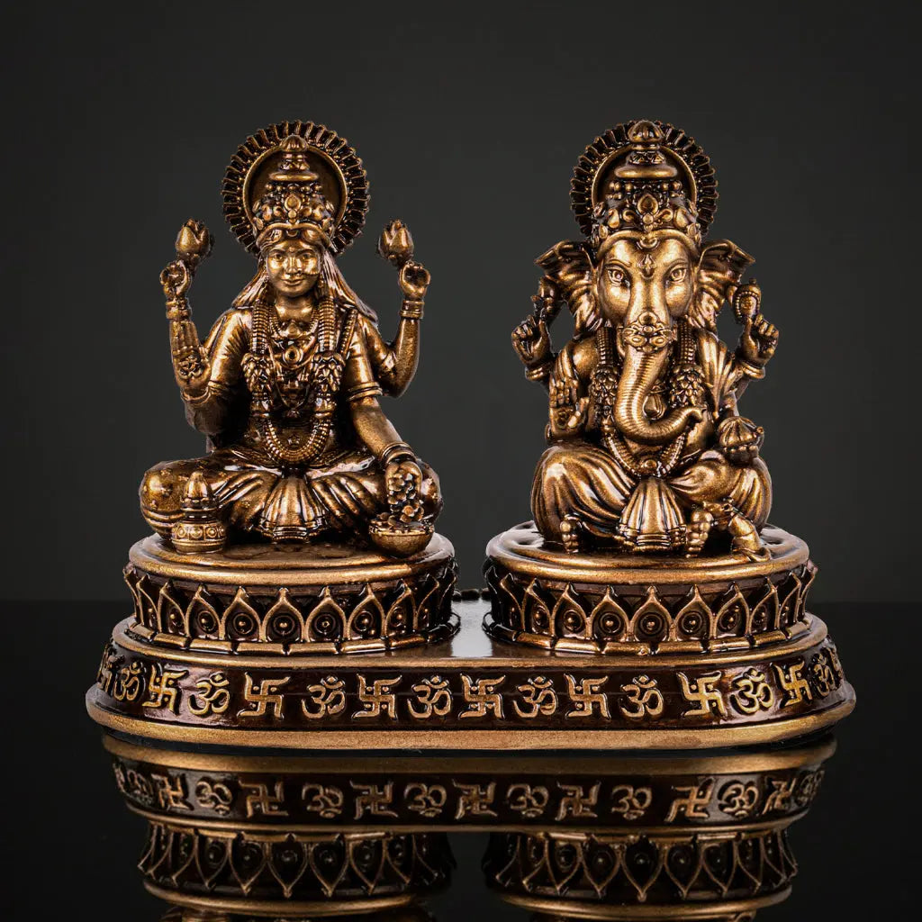 Dhan-Siddhi Laxmi Ganesha Idol