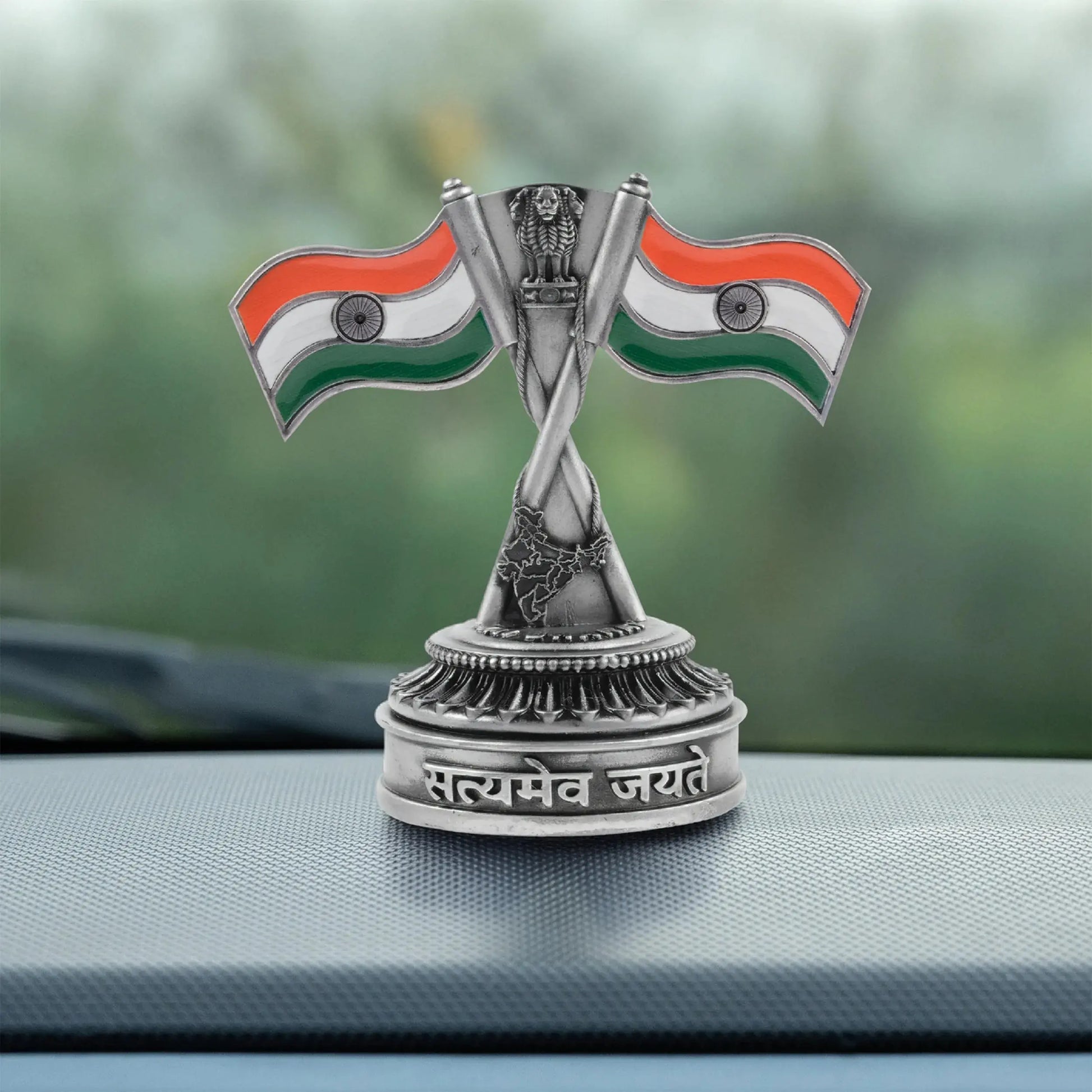Indian National Flag Car Dashboard