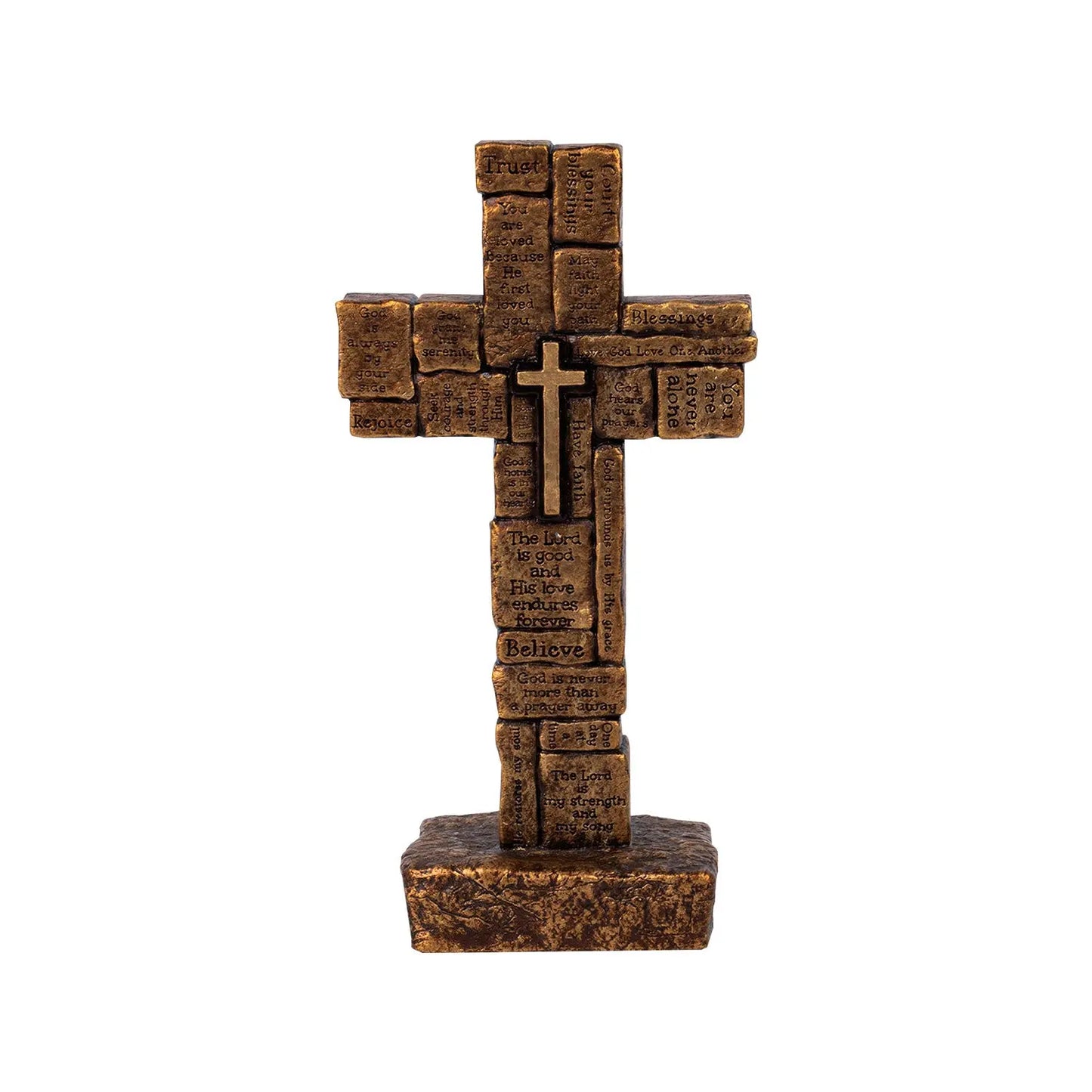 Jesus Cross Sign Figurine