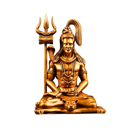 Meditating Lord Shiva Car Dashboard