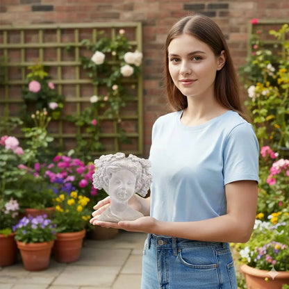 Garden Guardian - Cherub Planter Artarium