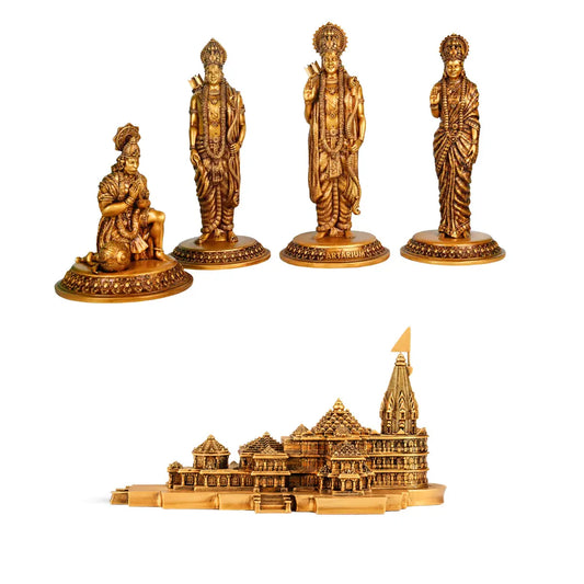 Ram Darbar & Ayodhya Ram Mandir Murti Set