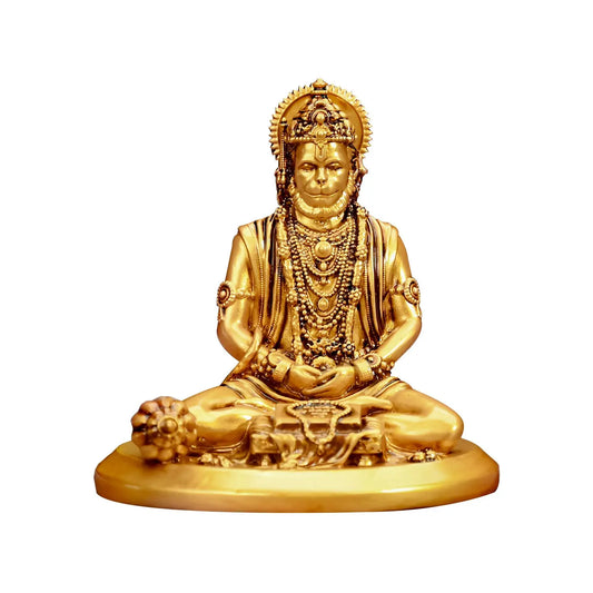 Meditating Hanuman Car Dashboard