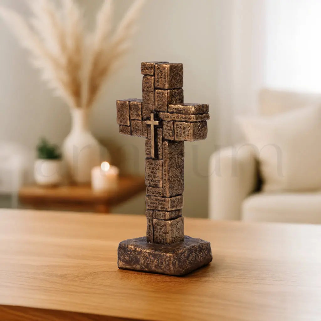 Jesus Cross Sign Figurine