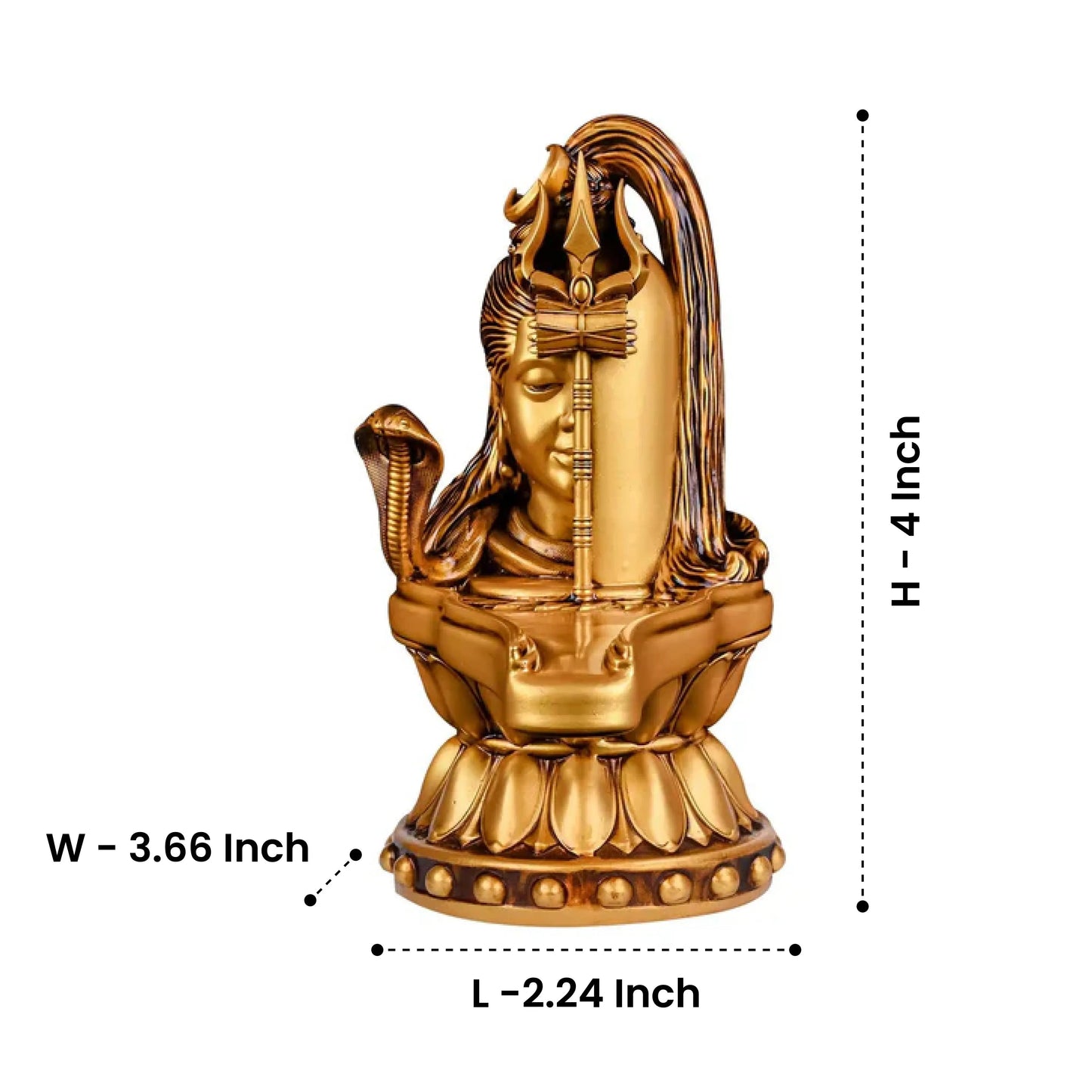 Shiv-Lingam idol Car Dashboard