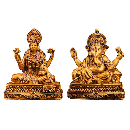 Shree Laxmi & Vinayaka Idol Set