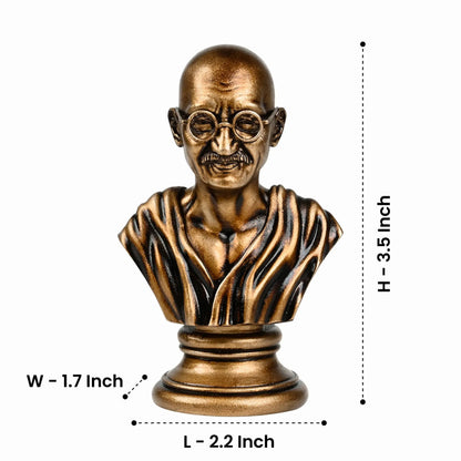 Mahatma Gandhi Car Dashboard Idol
