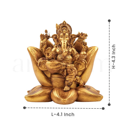 Padma Ganesha Idol 4 Inch