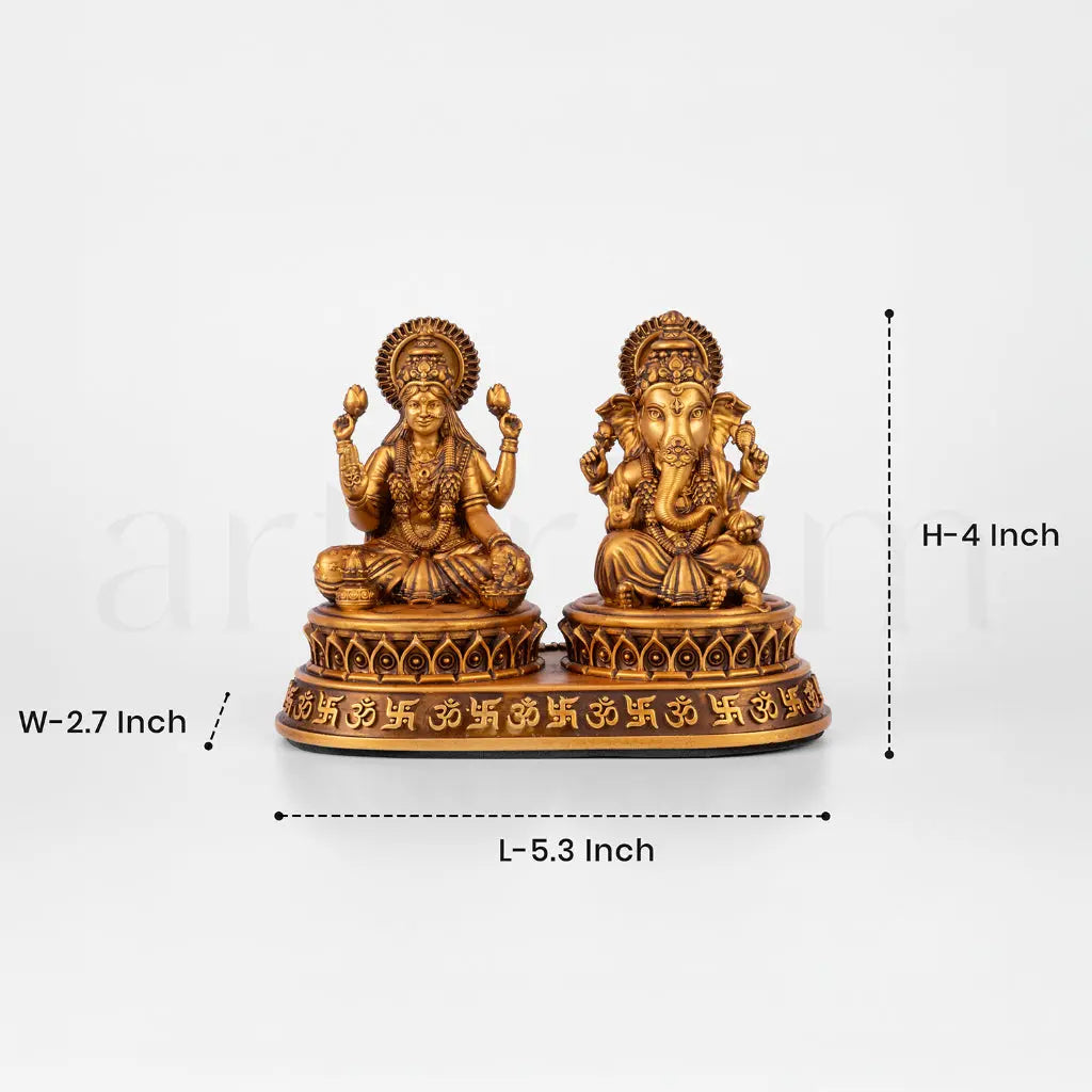 Dhan-Siddhi Laxmi Ganesha Idol