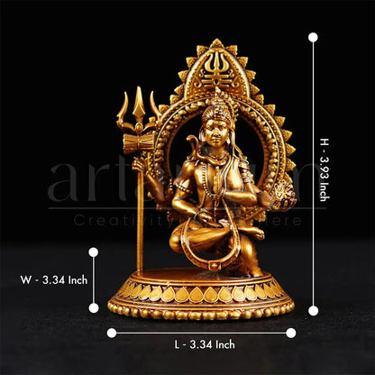 Ardhanarishvara Car Dashboard theartarium