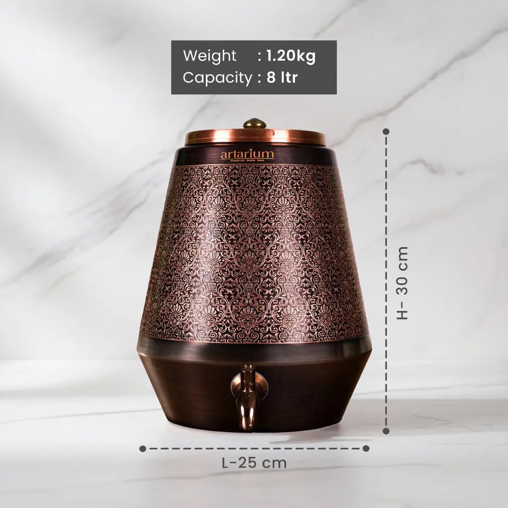 Copper Antique Water Dispenser (8 litres)