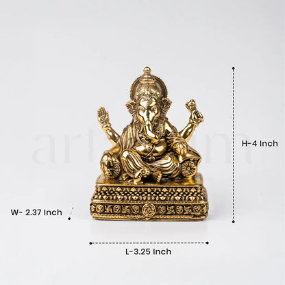 Brass Vinayaka Statue
