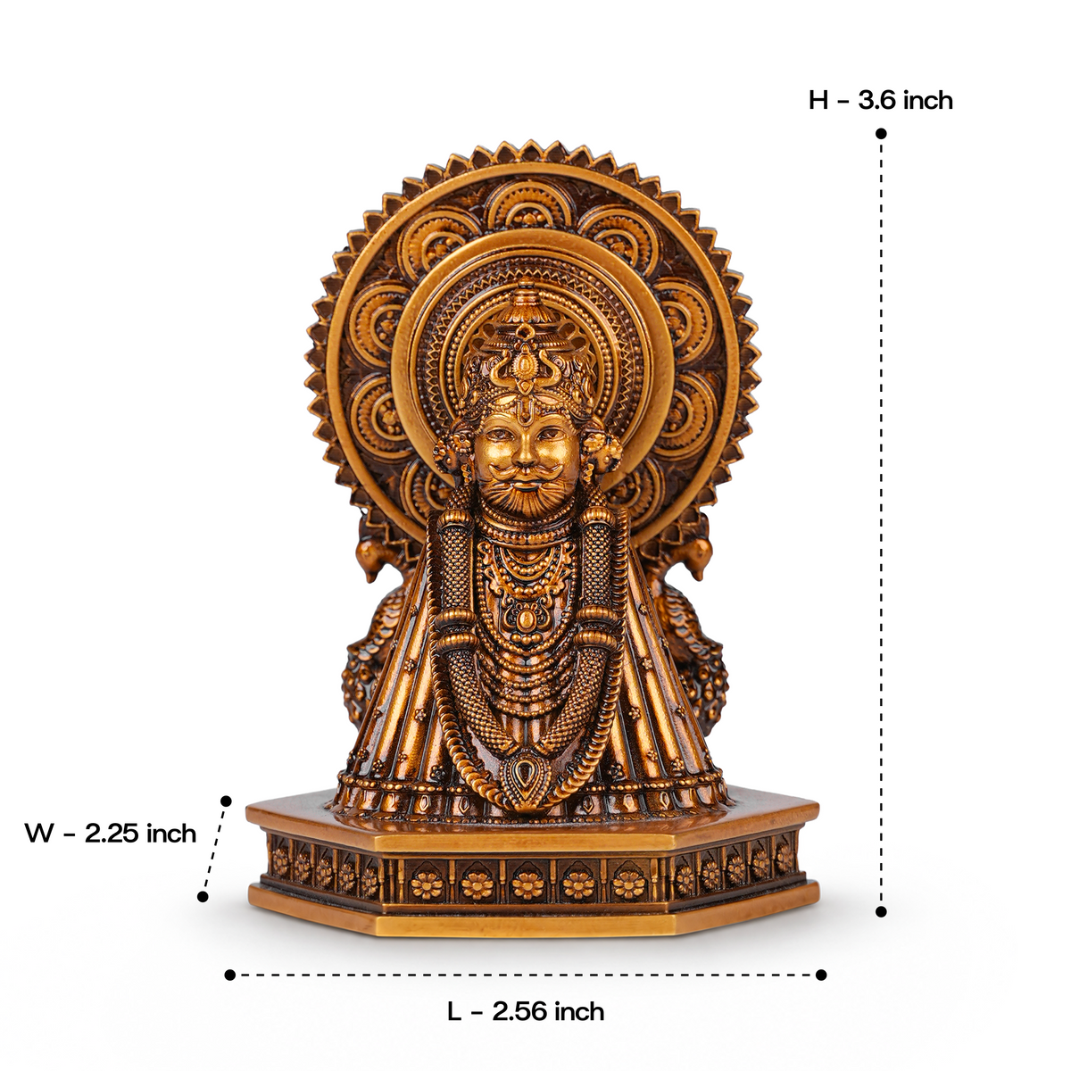 Khatu Naresh Car Dashboard Idol 