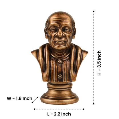 Sardar Vallabhbhai Patel Car Dashboard Idol