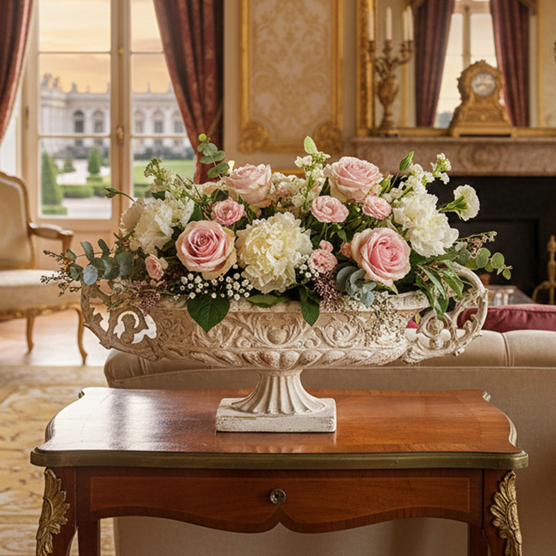 View from Versailles - Ornate French Vase
