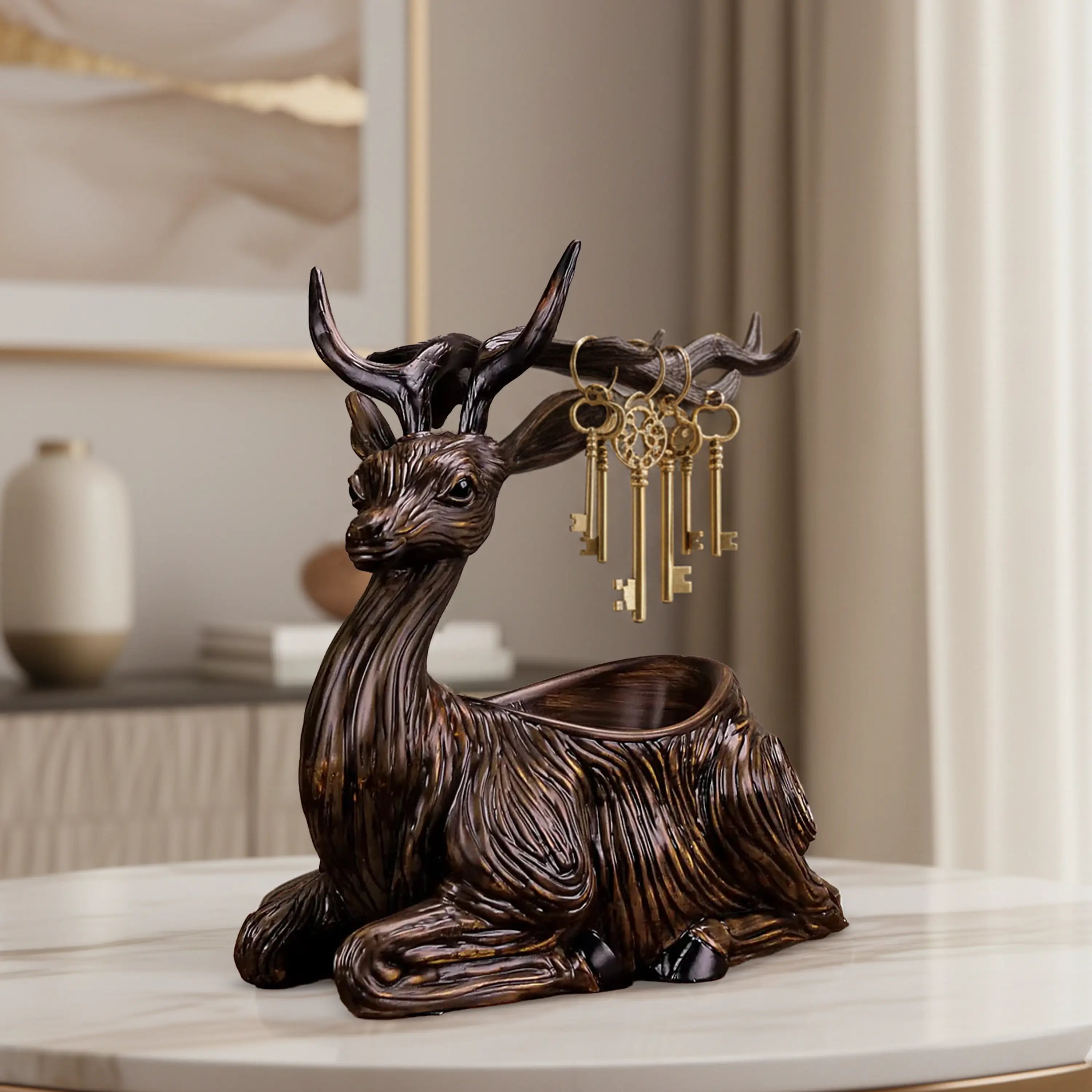 Deer Keychain Holder