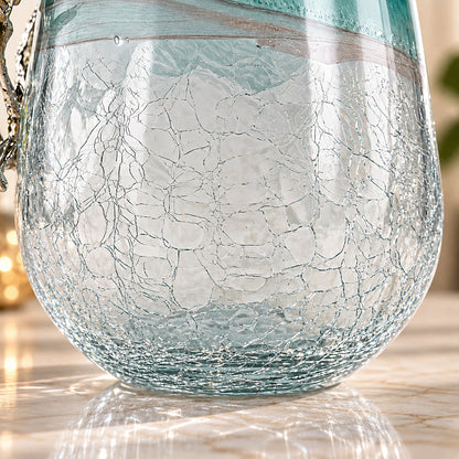 Biophilic Glass Flower Vase 