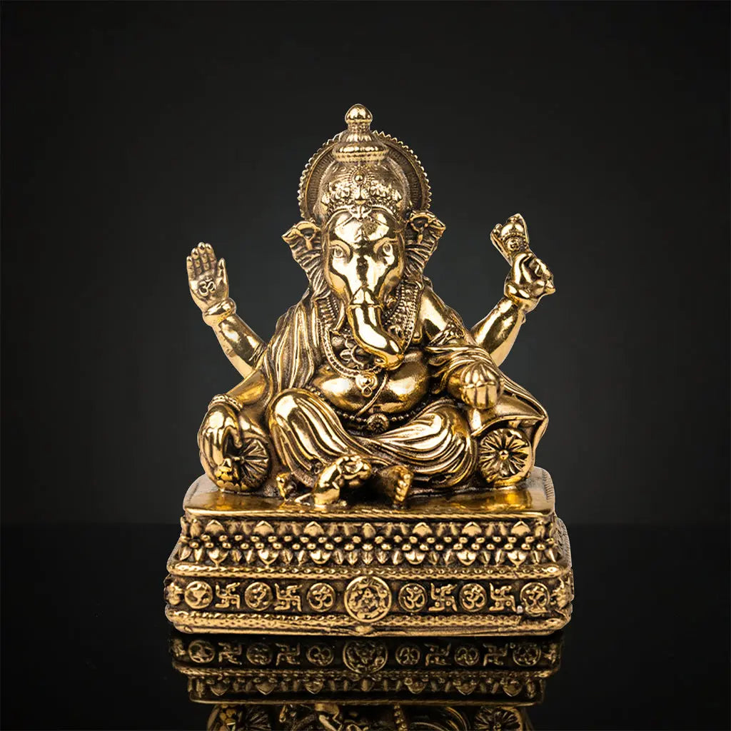 Brass Vinayaka Statue
