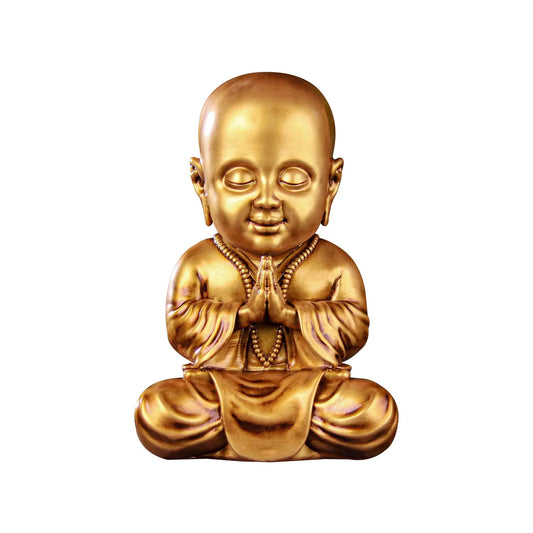 Meditating Baby Monk Car Dashboard