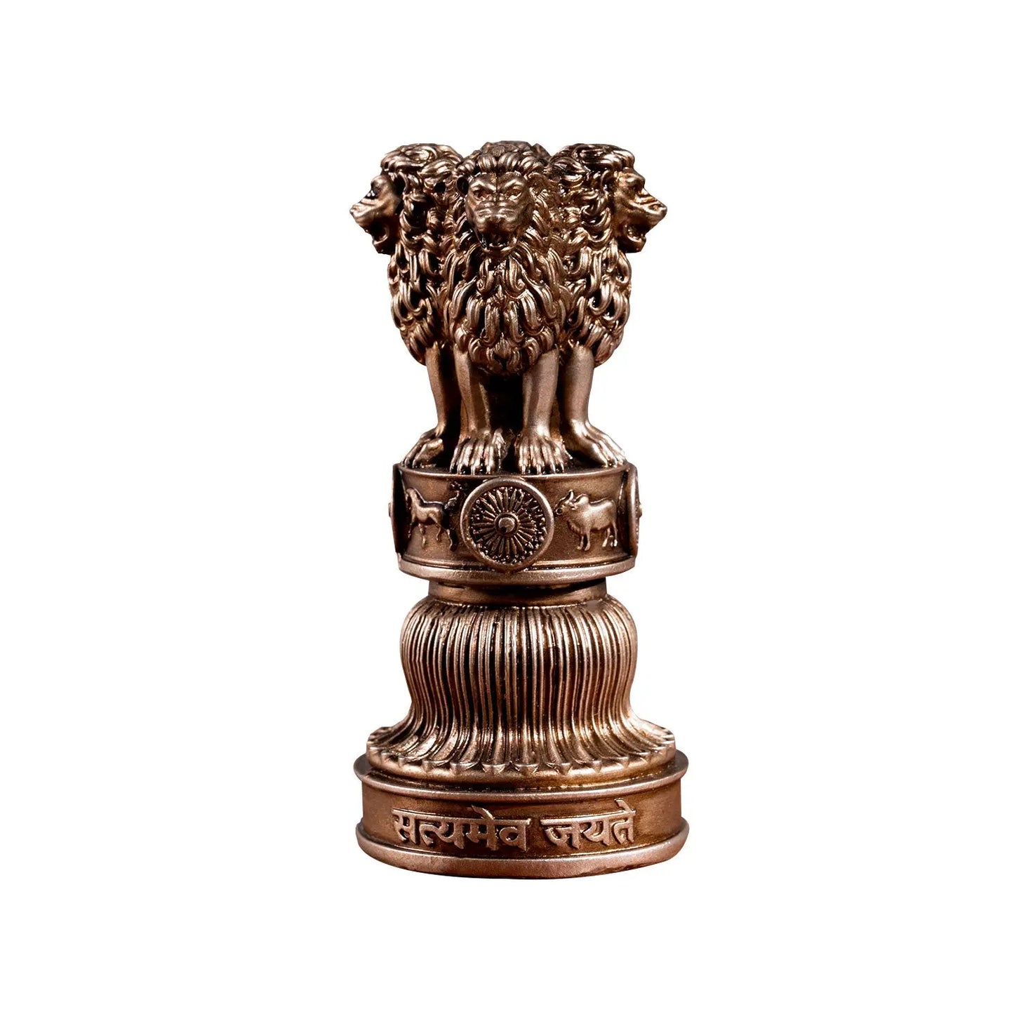 Ashok Stambh Statue Car Dashboard