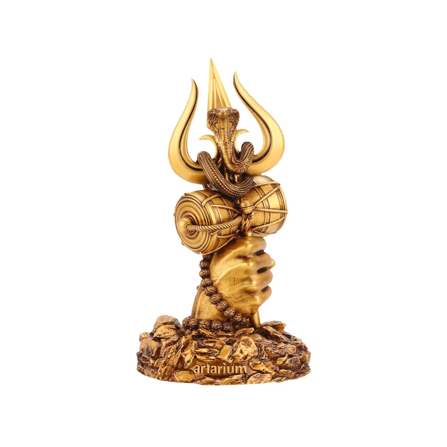 Shiv Trishul Car Dashboard Idol