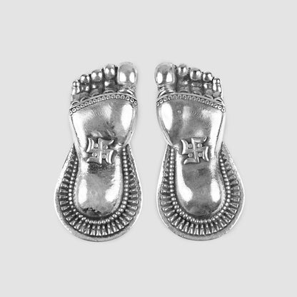 Laxmi Charan Paduka 10 - 12 Gm 999 Silver