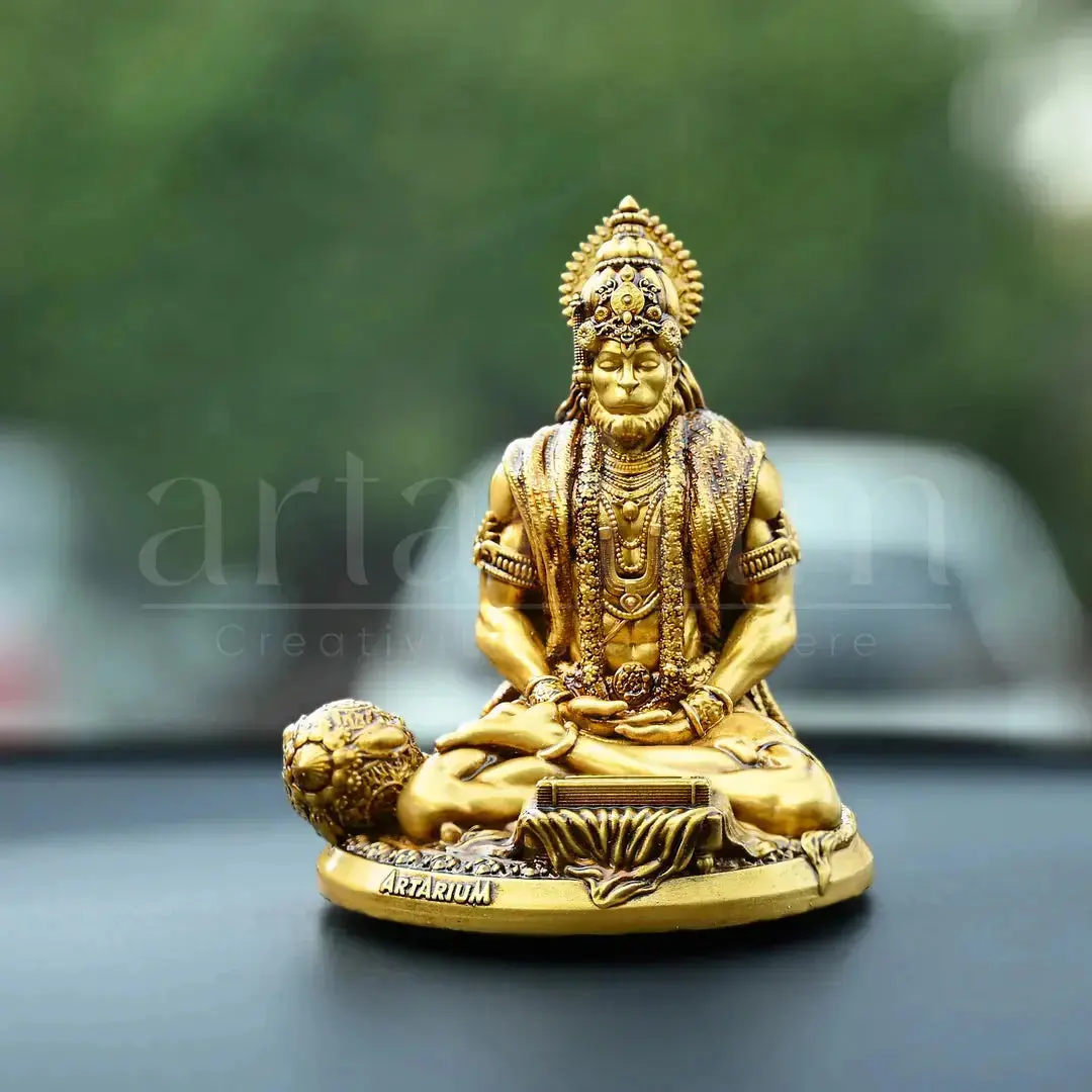 Meditating Hanuman 2.O theartarium