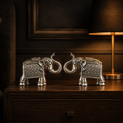Indian Elephant 999 Silver 