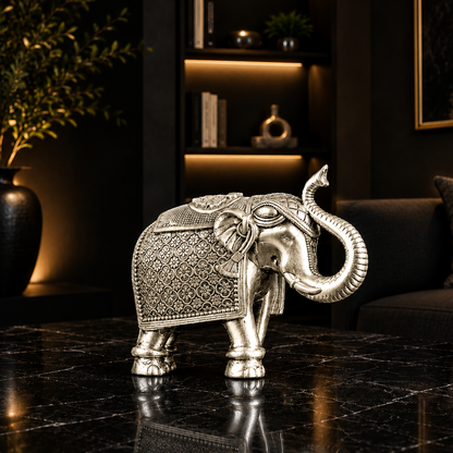 Indian Elephant 999 Silver 