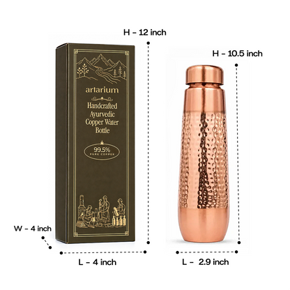 AyurVian Wellness Copper Bottle with Premium Packaging 