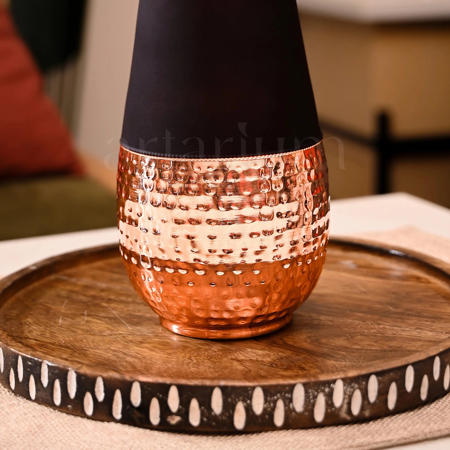 Tulip Copper Water Jar theartarium