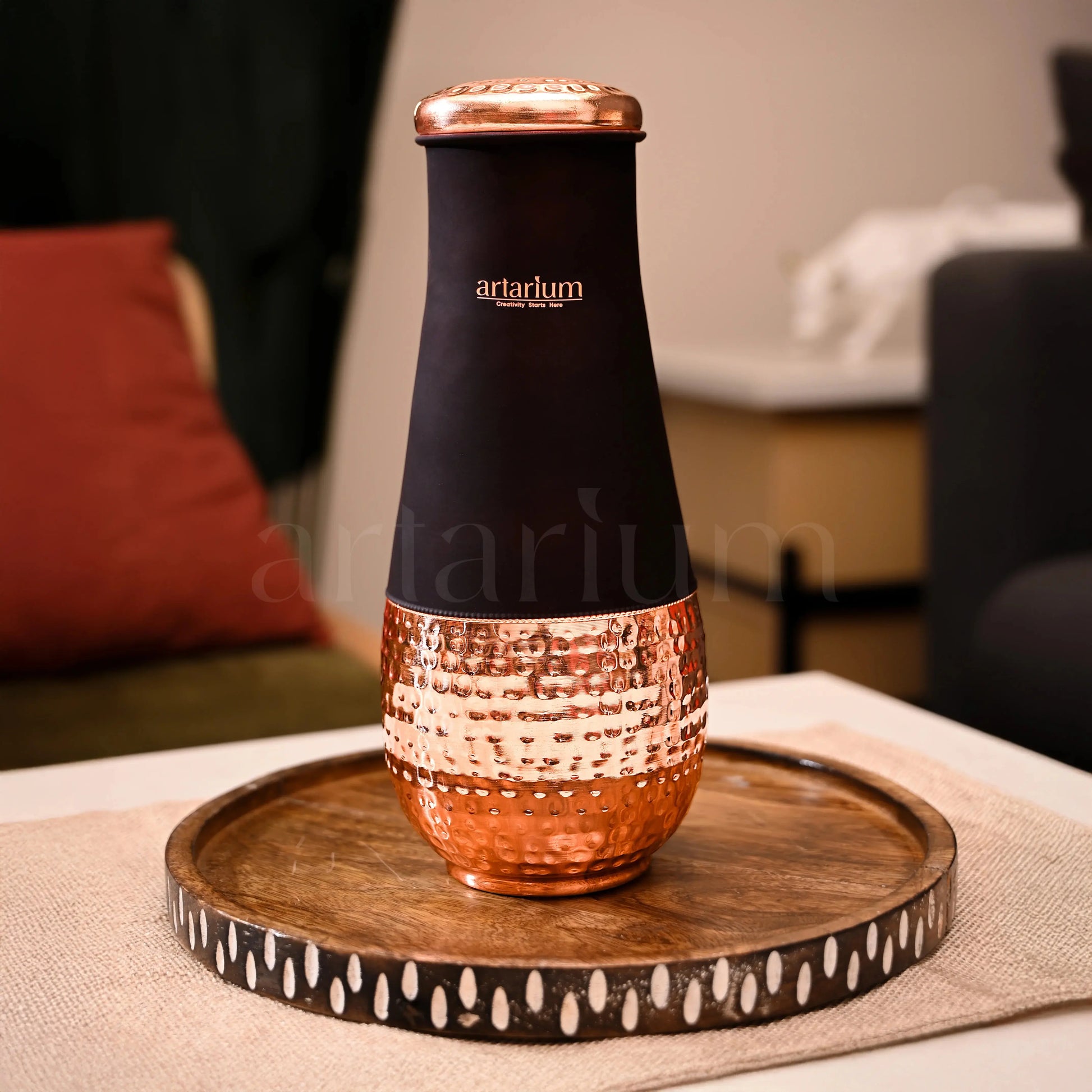 Tulip Copper Water Jar theartarium