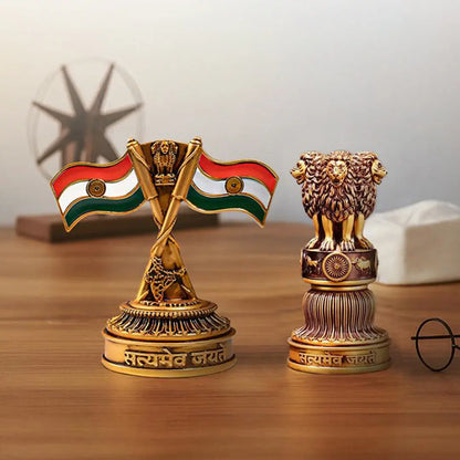 Ashok Stambh and Indian National Flag Combo Artarium