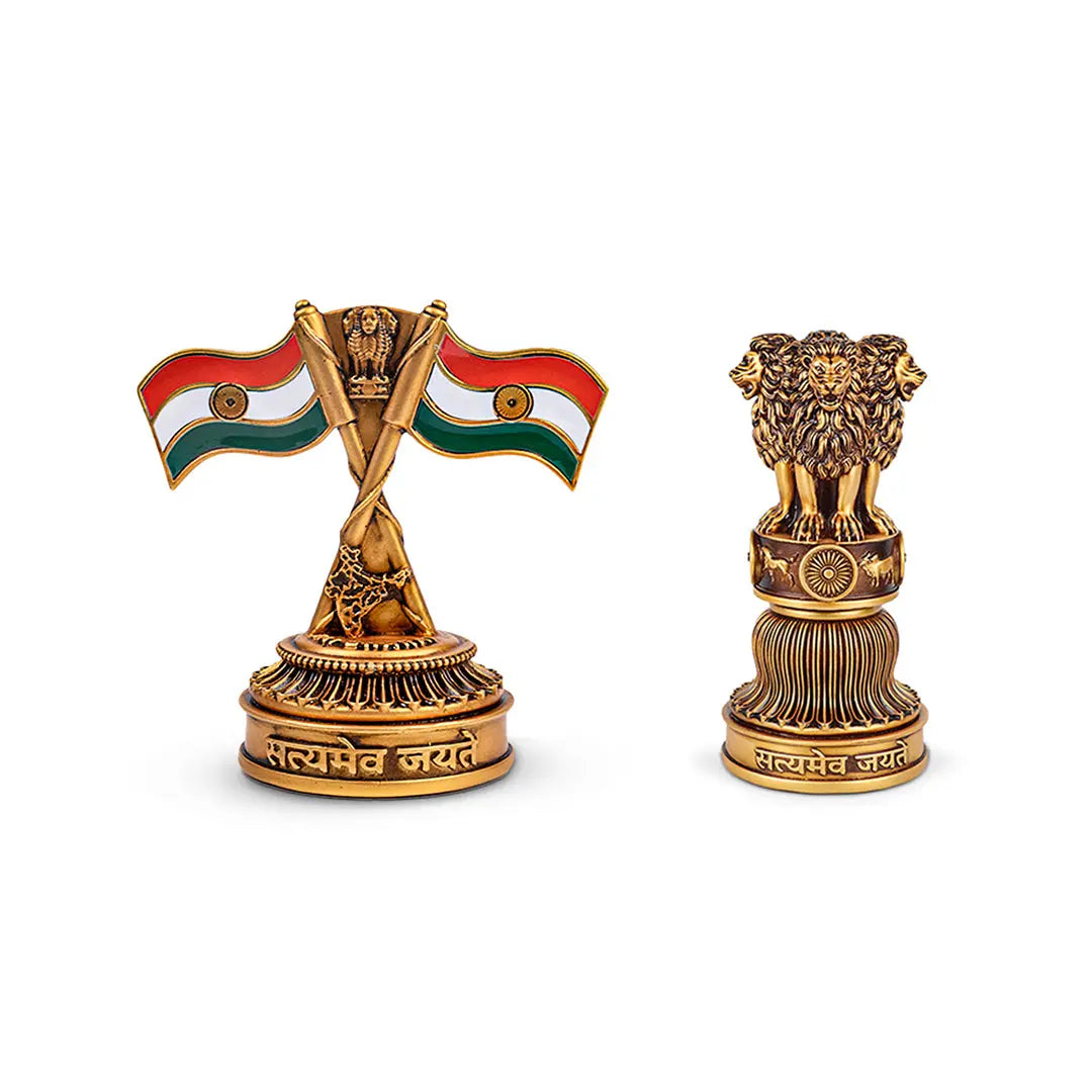 Ashok Stambh and Indian National Flag Combo Artarium