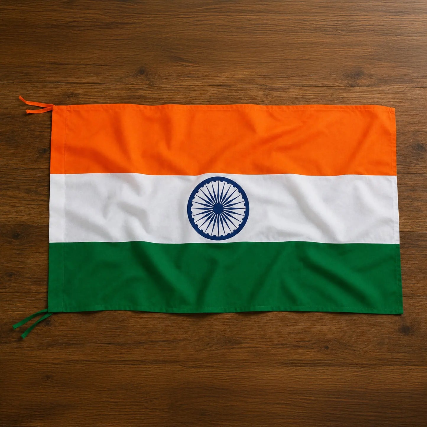Handwoven Khadi Indian National Flag