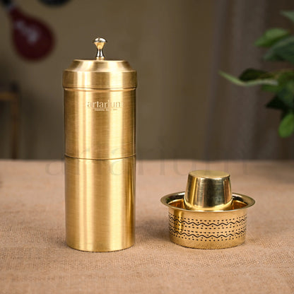 Brass Filter Coffee with Dabara Set theartarium