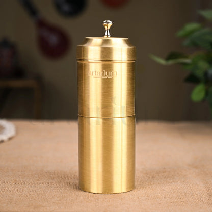 Brass Filter Coffee with Dabara Set theartarium