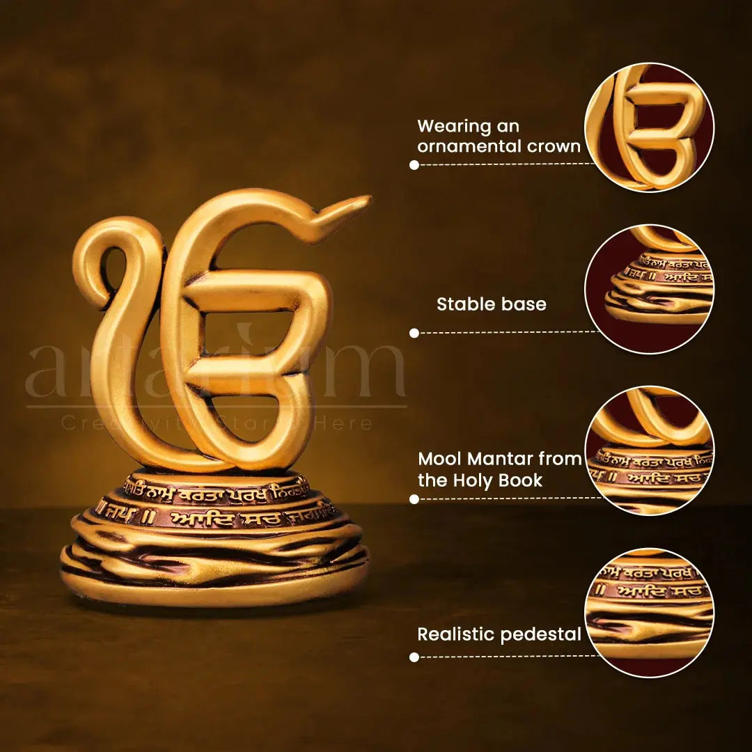 Ek Onkar Car Dashboard theartarium