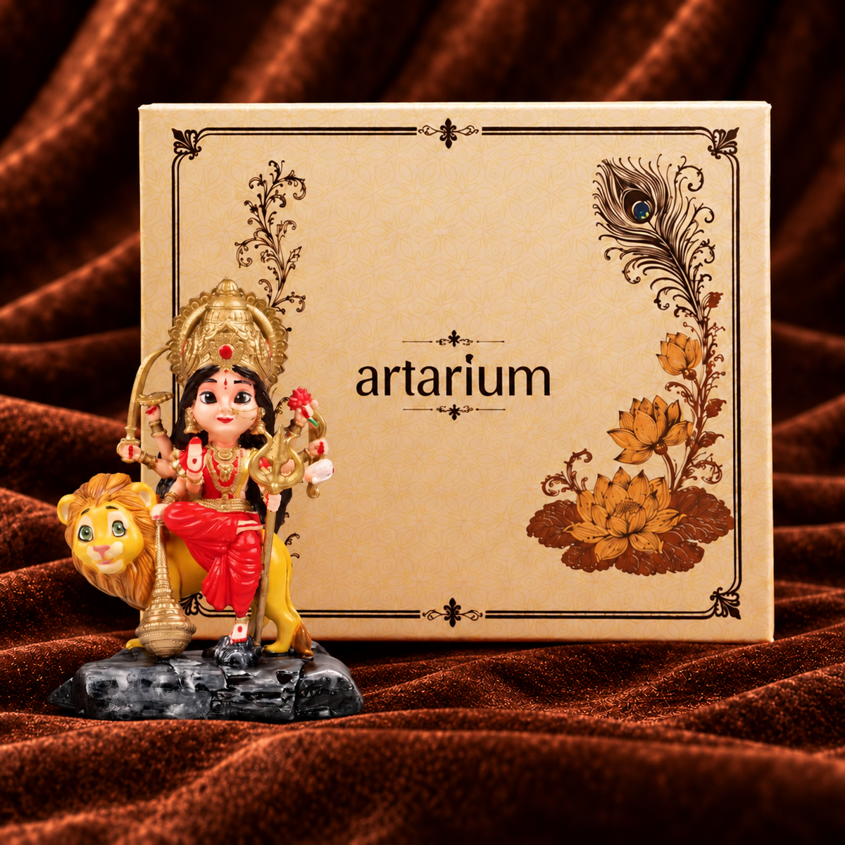 Bal Roop Durga Mata Idol With Premium Packaging 