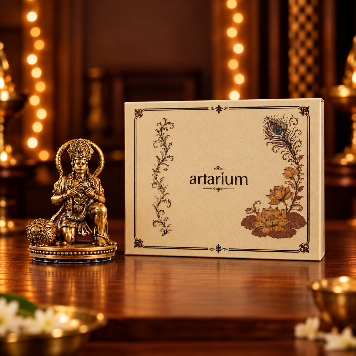 Ram Bhakt Hanuman idol With Premium Packaging 