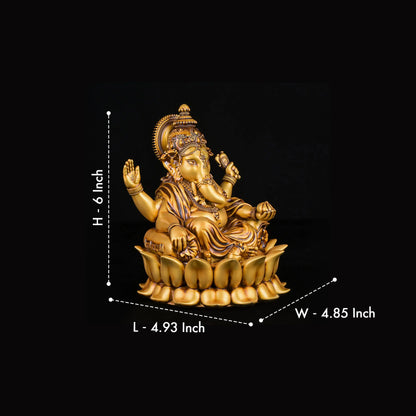 Ganpati Bappa (Lotus)