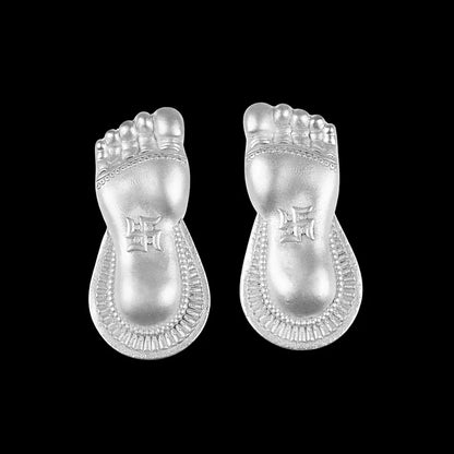 Laxmi Charan Paduka 10 - 12 Gm 999 Silver