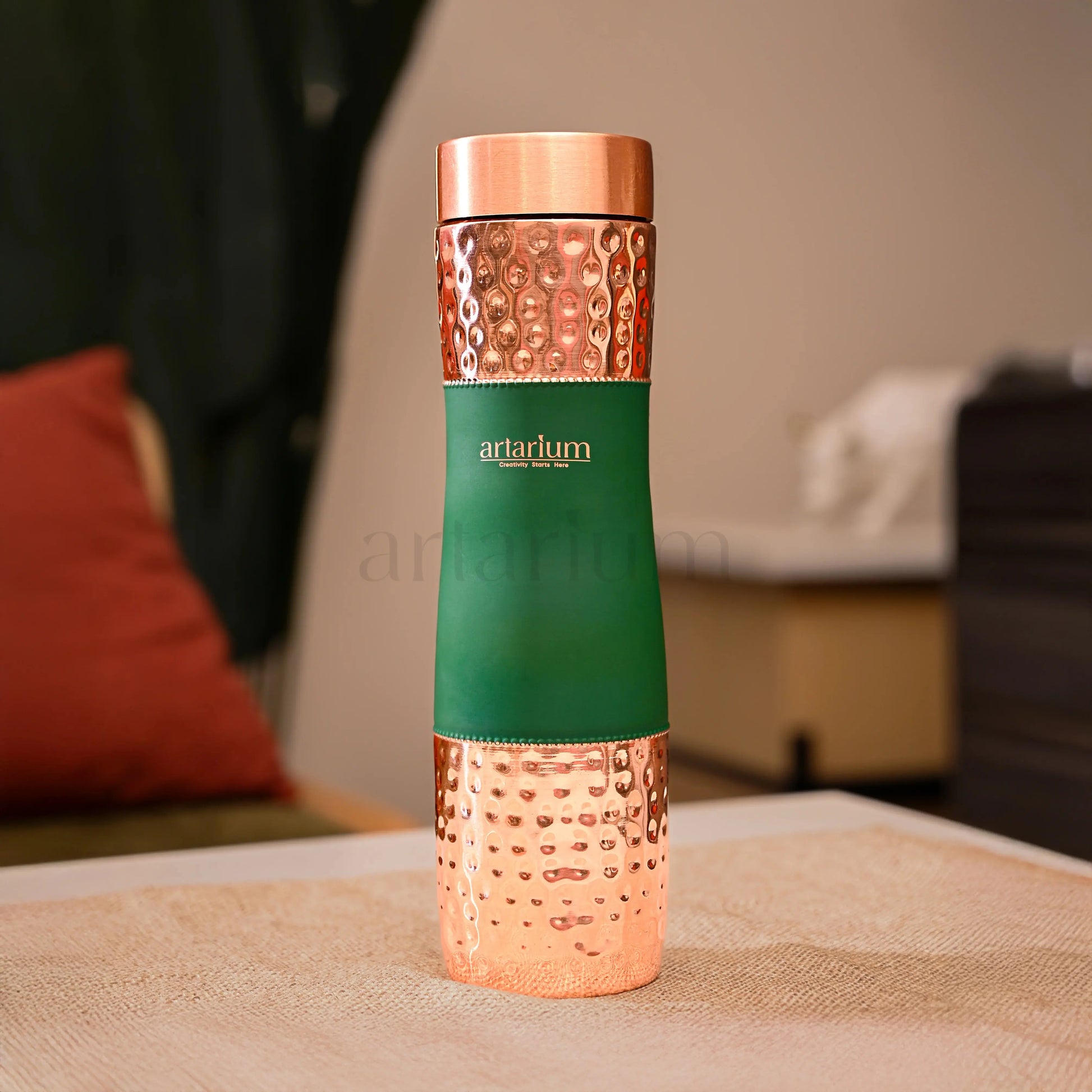 hammered-copper-bottle